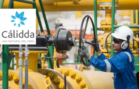 C�lidda informa que TGP increment� el suministro de gas natural.