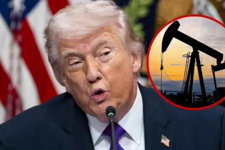 Trump anuncia suspensi�n temporal de sanciones al petr�leo