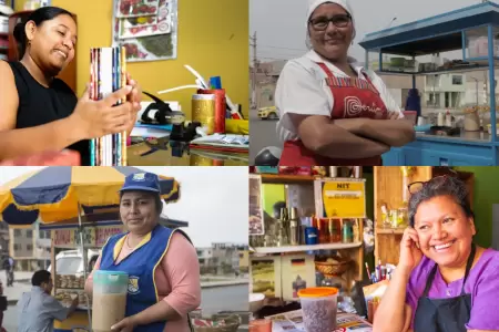 Mujeres emprendedoras impulsan la econom�a familiar