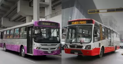 Buses de corredores podr�an paralizar servicio en Lima