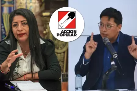Acci�n Popular evaluar� voto de confianza tras reuni�n con Gabinete Miralles.