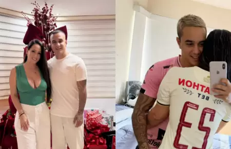 Melissa Klug grita su amor por Jes�s Barco en su cumplea�os