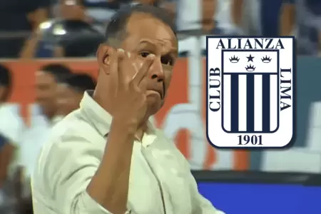 El pol�mico gesto de Juan Reynoso tras la derrota de Melgar 3 a 1 ante Alianza L