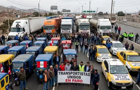Taxistas y mototaxistas se suman a paro nacional del 12 de marzo