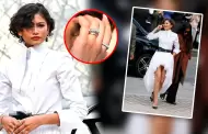 Zendaya reaparece con vestido que hizo gui�o a rumores de su boda secreta con Tom Holland