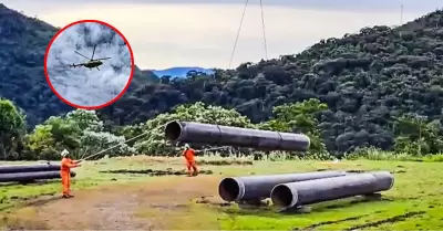 TGP consigui� m�s del 50% de avance de trabajos de reparaci�n del gaseoducto en