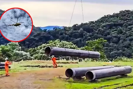 TGP consigui� m�s del 50% de avance de trabajos de reparaci�n del gaseoducto en