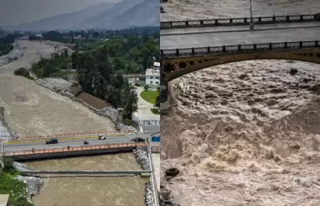 Aumento del caudal del R�o R�mac