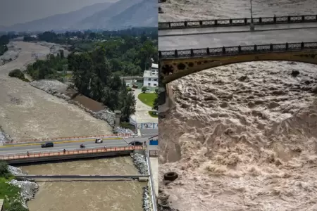 Aumento del caudal del R�o R�mac