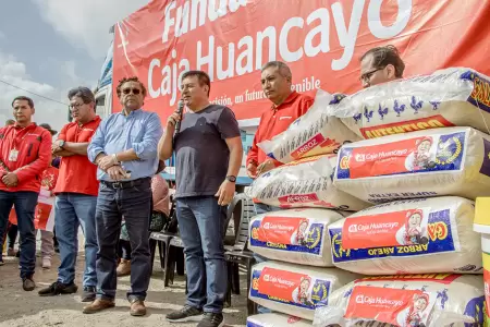 Acci�n solidaria de Caja Huancayo en Arequipa