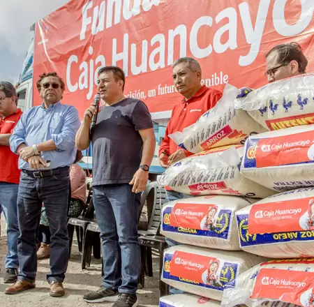 Acci�n solidaria de Caja Huancayo en Arequipa