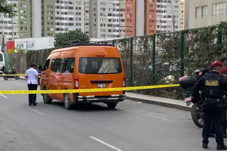Colectivo de Los Mandarinos fue baleada en Comas.