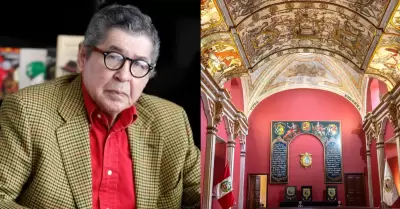 Velan a Alfredo Bryce Echenique en la San Marcos, su alma m�ter.