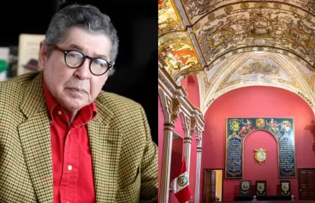 Velan a Alfredo Bryce Echenique en la San Marcos, su alma m�ter.