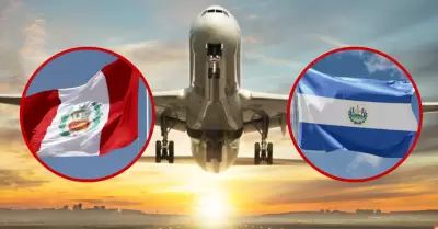 Per� y El Salvador inician proceso de vuelos comerciales directos