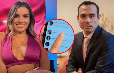 Fiorella Retiz revela que expresidente Jos� Jer� le dio like a su publicaci�n