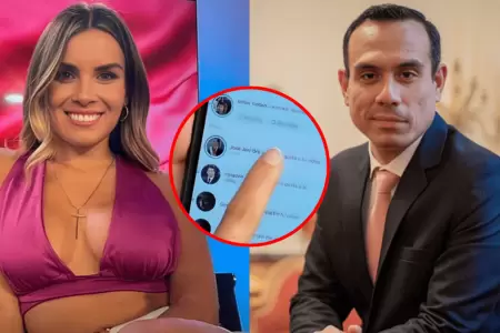 Fiorella Retiz revela que expresidente Jos� Jer� le dio like a su publicaci�n