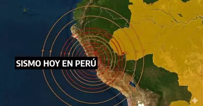 Sismo en Per�.