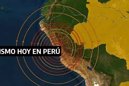 Sismo en Per�.