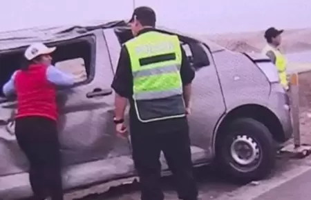 Accidente en Panamericana Sur dej� un fallecido