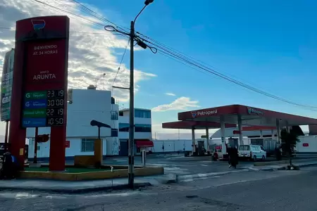 Incrementos de precios en grifos de Tacna.