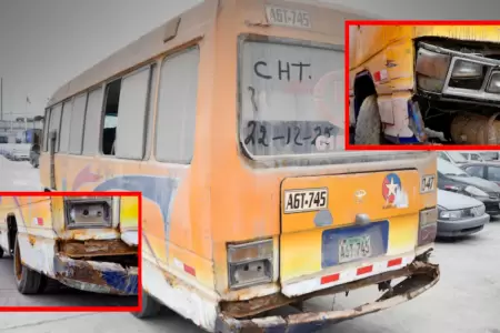 El "Anconero" m�s multado de Lima ser� el primero destruido en el chatarreo