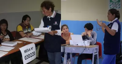 Miembros de mesa deber�n capacitarse y asistir OBLIGATORIAMENTE