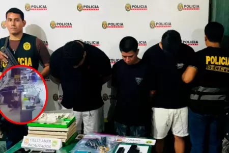 Se detuvo a cuatro presuntos integrantes de la banda que particip� en el robo en