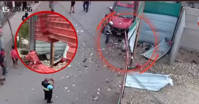 Detonan explosivo en obra hospitalaria en SJL