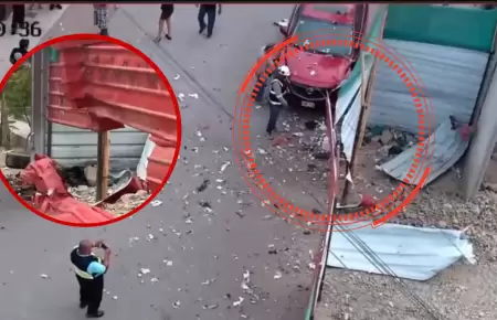 Detonan explosivo en obra hospitalaria en SJL