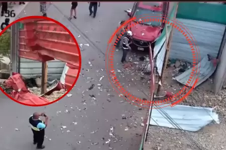 Detonan explosivo en obra hospitalaria en SJL