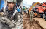 Ej�rcito del Per� realiza labores de EMERGENCIA en �reas afectadas por intensas lluvias