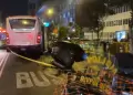 �Terrible! Hombre muere atropellado por bus del Corredor Morado en la avenida Brasil