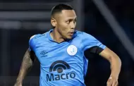 Belgrano oficializ� pr�stamo de Bryan Reyna a la 'U': Atacante lleg� a Lima para unirse al club crema