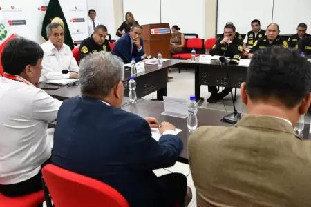 Mininter se reuni� con transportistas