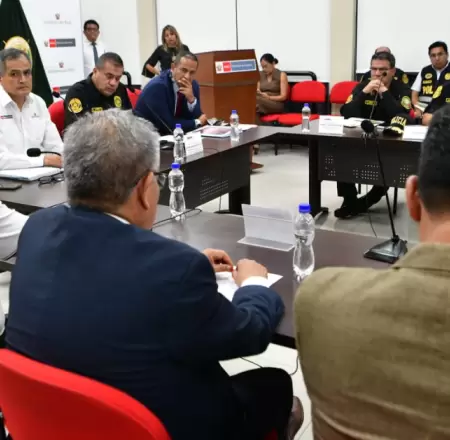 Mininter se reuni� con transportistas