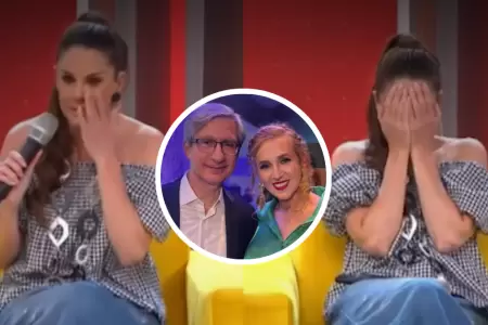 Rebeca Escribens rompe en llanto en vivo al hablar sobre la ruptura de Federico 