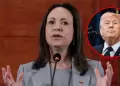 Mar�a Corina Machado no da fecha de retorno a Venezuela y dice que Trump es un "aliado fundamental"