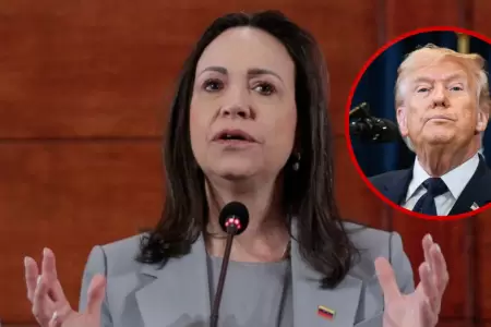 Machado sostiene que Trump es un "aliado fundamental"