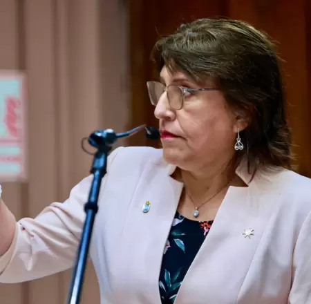 Delia Espinoza asegura que no se arrepiente de denunciar a congresistas por ley