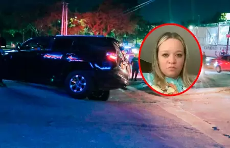 Veh�culo donde viajaba la v�ctima qued� empotrado tras el ataque armado.