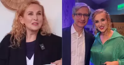 Katia Condos enfurece al ser consultada por su ruptura con Federico Salazar