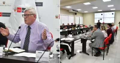 Ministro del Interior se reuni� con transportistas