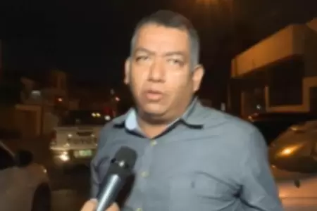 Darwin Espinoza rechaz� agresi�n a ciudadano en San Borja.