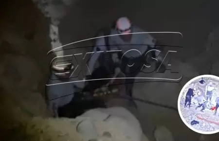 Joven cay� a profunda quebrada en Tacna