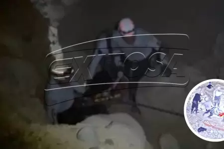 Joven cay� a profunda quebrada en Tacna