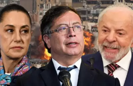 M�xico, Colombia y Brasil piden cese al fuego en Ir�n