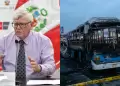 Ataques a transportistas: Mininter anuncia videovigilancia en buses y mayor investigaci�n criminal