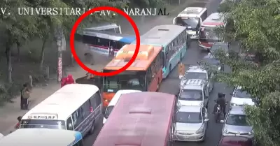 Triple choque en Los Olivos