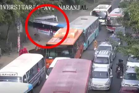 Triple choque en Los Olivos